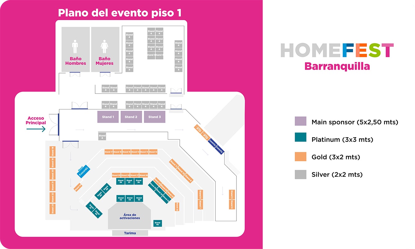 plano del evento